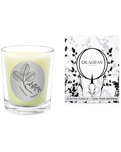 Sandalwood 6.5oz Beeswax Candle Home 1 Sandalwood 6.5oz Beeswax Candle Home