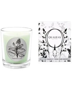 Peppermint Leaf 6.5oz Beeswax Candle Home