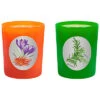 Candles Set Of 2 Saffron & Rosemary Candles Home