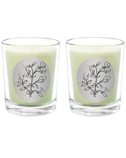 Sweet Pea Two Scented Beeswax Candle Set Home