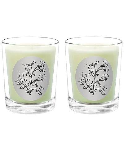 Sweet Pea Two Scented Beeswax Candle Set Home 1 Sweet Pea Two Scented Beeswax Candle Set Home