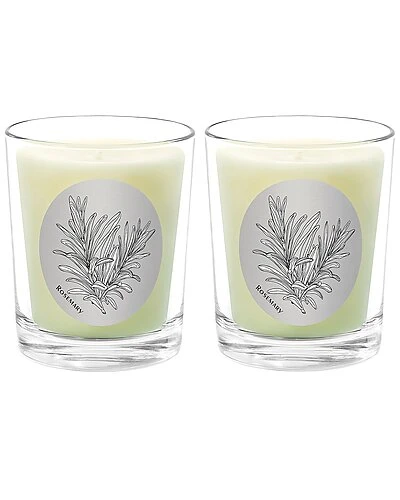 Rosemary Two Scented Beeswax Candle Set Home 1 Rosemary Two Scented Beeswax Candle Set Home