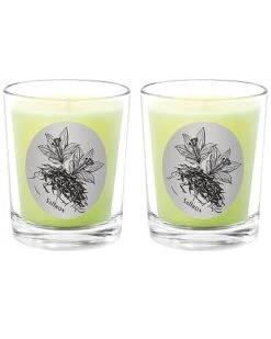 Saffron Two Scented Beeswax Candle Set Home