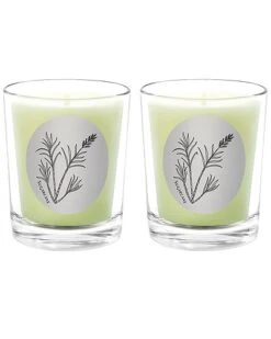 Sugarcane Two Scented Beeswax Candle Set Home