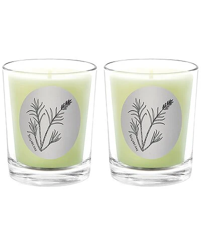 Sugarcane Two Scented Beeswax Candle Set Home 1 Sugarcane Two Scented Beeswax Candle Set Home