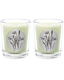 Paperwhite Two Scented Beeswax Candle Set Home