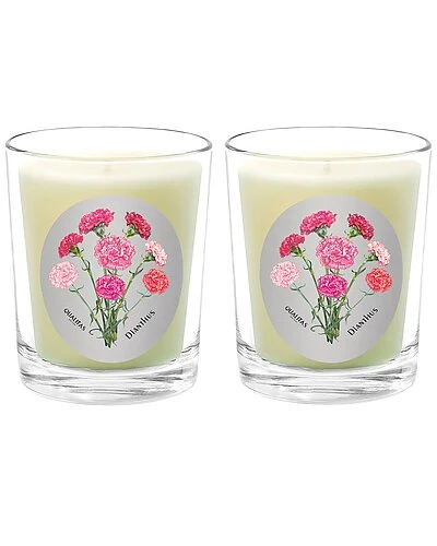 Dianthus Two Scented Beeswax Candle Set Home 1 Dianthus Two Scented Beeswax Candle Set Home