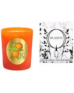Blood Orange Scented Beeswax Candle Home
