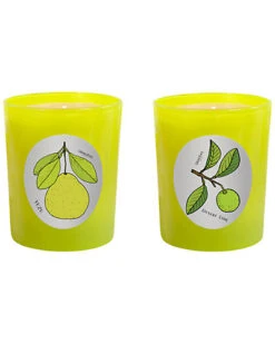 Candles Set Of 2 Yuzu & Desert Lime Candles Home