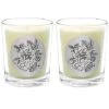 Rose Truffle Two Scented Beeswax Candle Set Home