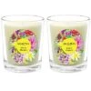 Sweet Floras Two Scented Beeswax Candle Set Home