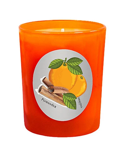 Pomander 6.5oz Beeswax Candle Home 1 Pomander 6.5oz Beeswax Candle Home