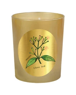 Clove Leaf 6.5oz Beeswax Candle Home