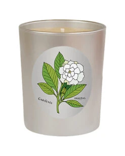 Gardenia 6.5oz Beeswax Candle Home