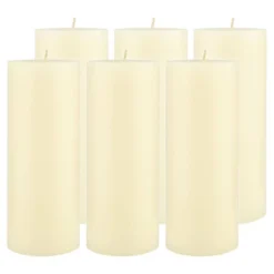 6pk Unscented Flat Top Smooth Pillar Candles Ivory - Stonebriar Collection 19 6pk Unscented Flat Top Smooth Pillar Candles Ivory - Stonebriar Collection -Glow Essence Cheap Store GUEST 7e9d3150 df8d 454e bb4f 923b3b5db908