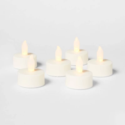 24ct Twist-Flame LED Tealight Candles (Cream) - Room Essentials™ 2 24ct Twist-Flame LED Tealight Candles (Cream) - Room Essentials™ - Image 2