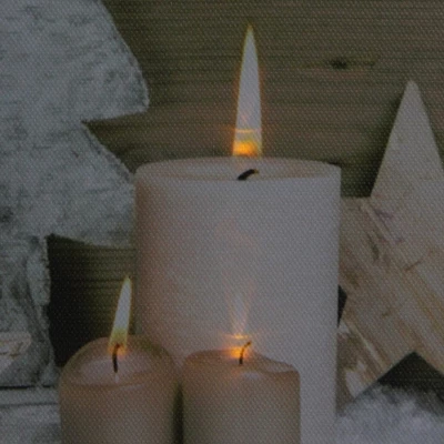 Northlight LED Lighted Flickering Candles And Winter Wooden Trees Canvas Wall Art 12" X 15.75" 1 Northlight LED Lighted Flickering Candles And Winter Wooden Trees Canvas Wall Art 12" X 15.75"