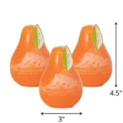 Tangerine Timber Pear Candles - Set Of 3 -Glow Essence Cheap Store GUEST 8a9782e5 c121 4621 bd82 1cc69eb8cd9d