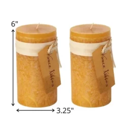 Brown Sugar Pillar Candles - Set Of 2 11 Brown Sugar Pillar Candles - Set Of 2 -Glow Essence Cheap Store GUEST 9979771a c117 4800 b428 6721c0ea755b