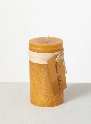 Brown Sugar Pillar Candles - Set Of 2 1 Brown Sugar Pillar Candles - Set Of 2