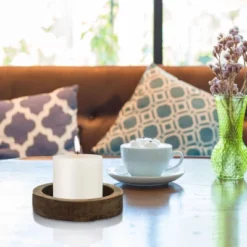 6pk Unscented Flat Top Smooth Pillar Candles White - Stonebriar Collection -Glow Essence Cheap Store GUEST ae3a53d1 af03 4b40 ac9e 71f2b8698bfc