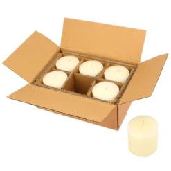 6pk Unscented Flat Top Smooth Pillar Candles Ivory - Stonebriar Collection 14 6pk Unscented Flat Top Smooth Pillar Candles Ivory - Stonebriar Collection -Glow Essence Cheap Store GUEST b02d154c 343f 4b35 83ca d6add34a4cd6