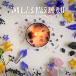 Craft & Kin Aromatherapy Crystal Scented Candles - 6 Oz -Glow Essence Cheap Store GUEST e7a02f17 317c 49cb b7bd 548c99ea11a9