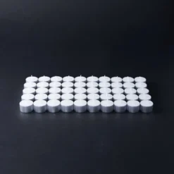 Tagltd Unscented Metal Cup Tea Light Candles 50 Pack Burn Time 8hr For Home Decor Parties Wedding Events Outdoor Indoor -Glow Essence Cheap Store GUEST eab1bdd9 60d7 4a7c a83a 93d1bf42cfd2