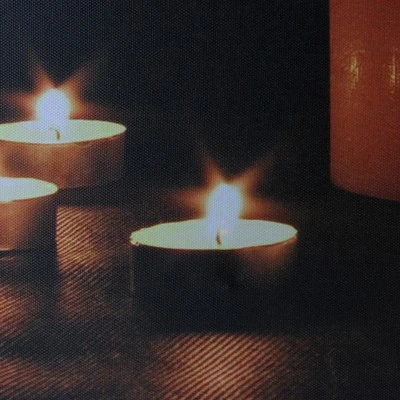 Northlight LED Lighted Flickering Pillar And Tea Light Candles Canvas Wall Art 23.5" X 15.5" 1 Northlight LED Lighted Flickering Pillar And Tea Light Candles Canvas Wall Art 23.5" X 15.5"