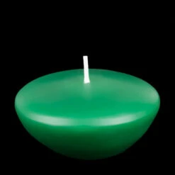 3 Inch Green Floating Candles -Glow Essence Cheap Store lg item 1108 06
