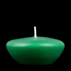 3 Inch Green Floating Candles -Glow Essence Cheap Store lg item 1108 07