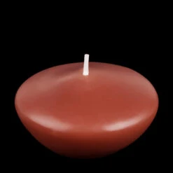 3 Inch Brown Floating Candles -Glow Essence Cheap Store lg item 1109 06