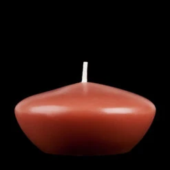 3 Inch Brown Floating Candles -Glow Essence Cheap Store lg item 1109 07