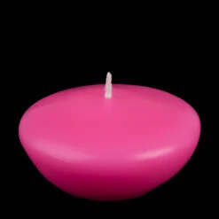 3 Inch Hot Pink Floating Candles -Glow Essence Cheap Store lg item 1111 06
