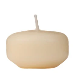 2 Inch Cream Floating Candles -Glow Essence Cheap Store lg item 1162 2