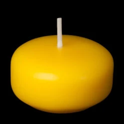 2 Inch Yellow Floating Candles -Glow Essence Cheap Store lg item 1163 06