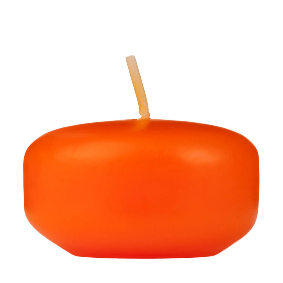 2 Inch Orange Floating Candles 8 2 Inch Orange Floating Candles - Image 8