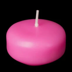 2 Inch Hot Pink Floating Candles -Glow Essence Cheap Store lg item 1171 06