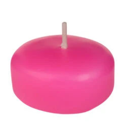 2 Inch Hot Pink Floating Candles -Glow Essence Cheap Store lg item 1171 1