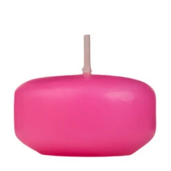 2 Inch Hot Pink Floating Candles -Glow Essence Cheap Store lg item 1171 2
