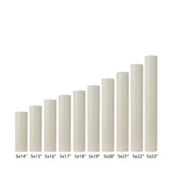 5x10 Ivory Round LED Flameless Candles -Glow Essence Cheap Store lg item 2512 14