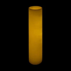 6x19 Ivory Round LED Flameless Candles -Glow Essence Cheap Store lg item 2533 1