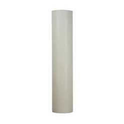 6x20 Ivory Round LED Flameless Candles