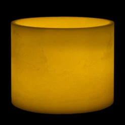 10x9 Ivory Round LED Flameless Extra Large Pillar Candles -Glow Essence Cheap Store lg item 2561 1