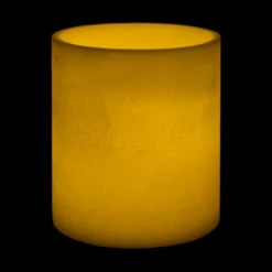 10x13 Ivory Round LED Flameless Extra Large Pillar Candles -Glow Essence Cheap Store lg item 2564 1