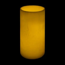 10x21 Ivory Round LED Flameless Extra Large Pillar Candles -Glow Essence Cheap Store lg item 2571 1
