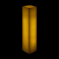 3x3x10 LED Flameless Square Pillar Candles Ivory -Glow Essence Cheap Store lg item 2576 1
