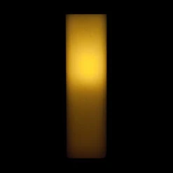 5x5x17 Square Flameless Large Pillar Candles Ivory -Glow Essence Cheap Store lg item 2594 05