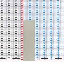 5x5x17 Square Flameless Large Pillar Candles Ivory -Glow Essence Cheap Store lg item 2594 12