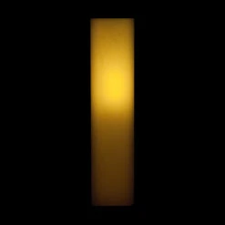 5x5x21 Square Flameless Large Pillar Candles Ivory -Glow Essence Cheap Store lg item 2597 05